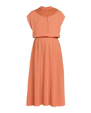Emporio Armani Cap-Sleeve Knit Midi Dress | Thumbnail 1 Emporio Armani Cap-Sleeve Knit Midi Dress | Thumbnail 1
