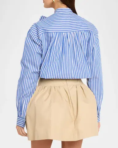 Aknvas Flor Tied Poplin Shirt | Thumbnail 3 Aknvas Flor Tied Poplin Shirt | Thumbnail 3