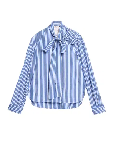 Aknvas Flor Tied Poplin Shirt | Thumbnail 1 Aknvas Flor Tied Poplin Shirt | Thumbnail 1