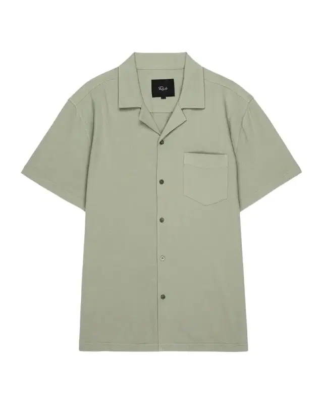 Men 's Short-Sleeve Flint Shirt in Sage