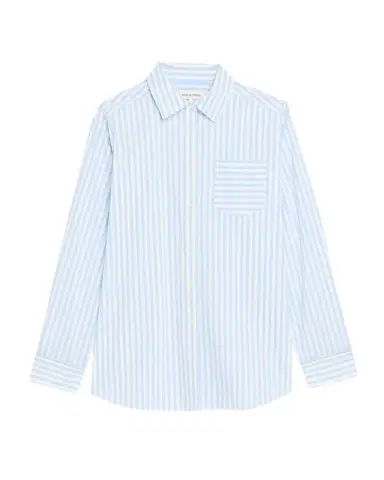 Solid & Striped The Avril Striped Button-Front Shirt | Thumbnail 1 Solid & Striped The Avril Striped Button-Front Shirt | Thumbnail 1