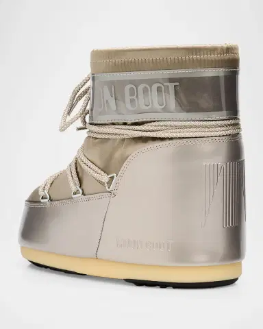 Moon Boot Icon Glance Satin Low Snow Boots | Thumbnail 2