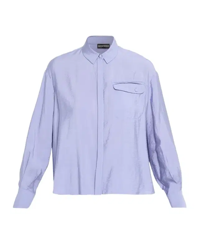 Emporio Armani Button-Down Viscose Shirt