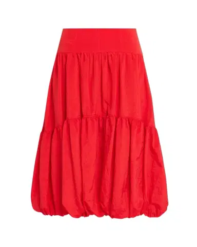 Cinq à Sept Blythe High-Waist Tiered Midi Skirt | Thumbnail 1