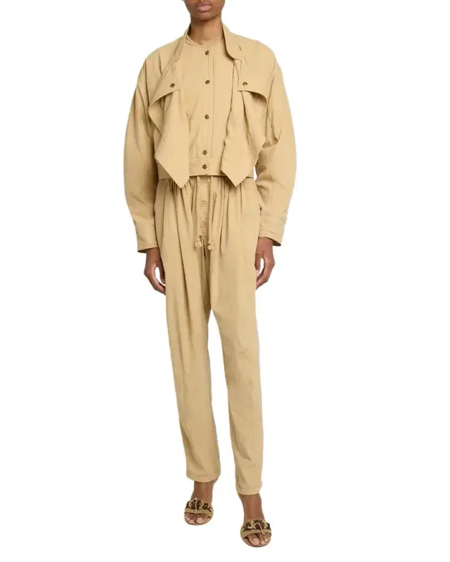Tricia Drape Bomber Jacket