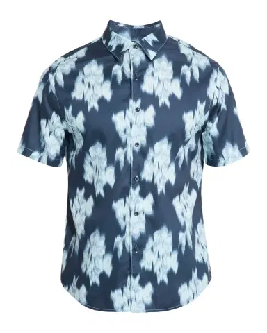 Vince Men's Blurred Roses Short-Sleeve Shirt | Thumbnail 1 Vince Men's Blurred Roses Short-Sleeve Shirt | Thumbnail 1
