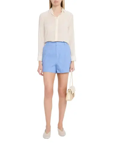 Cinq à Sept Tora Linen Suiting Shorts | Thumbnail 1