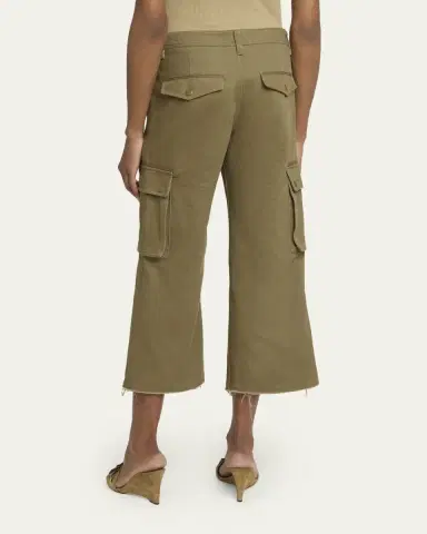 Isabel Marant Josine Kickflare Crop Cargo Pants | Thumbnail 3 Isabel Marant Josine Kickflare Crop Cargo Pants | Thumbnail 3