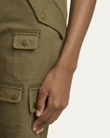 Isabel Marant Josine Kickflare Crop Cargo Pants | Thumbnail 5 Isabel Marant Josine Kickflare Crop Cargo Pants | Thumbnail 5