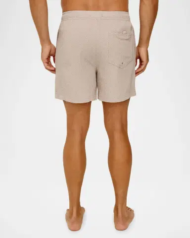 Rails Men 's La Brea Swim Shorts in Khaki | Thumbnail 7 Rails Men 's La Brea Swim Shorts in Khaki | Thumbnail 7