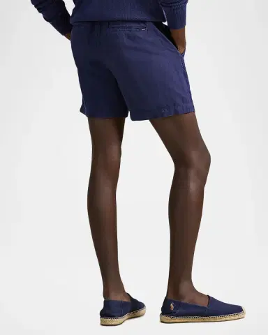 Polo Ralph Lauren Men's Polo Prepster Linen Shorts | Thumbnail 2 Polo Ralph Lauren Men's Polo Prepster Linen Shorts | Thumbnail 2