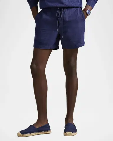Polo Ralph Lauren Men's Polo Prepster Linen Shorts | Thumbnail 3 Polo Ralph Lauren Men's Polo Prepster Linen Shorts | Thumbnail 3