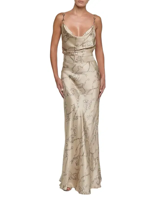 Ryker Silk Maxi Skirt