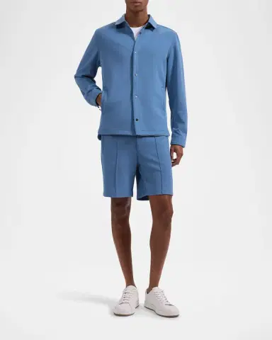 Bugatchi Men's Soft Touch Knit Shirt Jacket | Thumbnail 2
