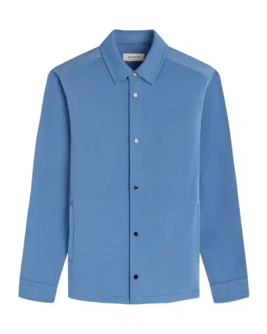 Bugatchi Men's Soft Touch Knit Shirt Jacket | Thumbnail 1