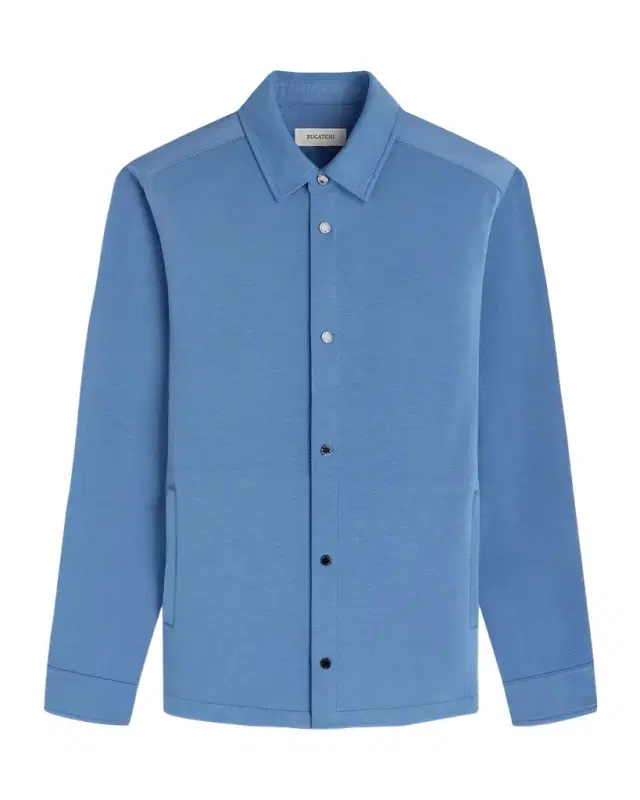Bugatchi Men 's Soft Touch Knit Shirt Jacket