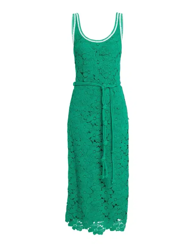 SIMKHAI Eloise Lace Maxi Dress
