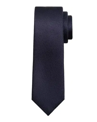 Giorgio Armani Men's Zig-Zag Woven Jacquard Silk Tie | Thumbnail 1