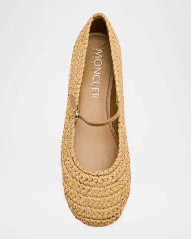 Moncler Paloma Weave Ballerina Flats | Thumbnail 6