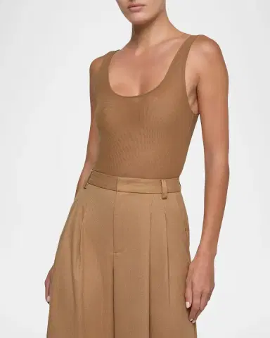 L'Agence Kalea Scoop-Neck Bodysuit | Thumbnail 4 L'Agence Kalea Scoop-Neck Bodysuit | Thumbnail 4