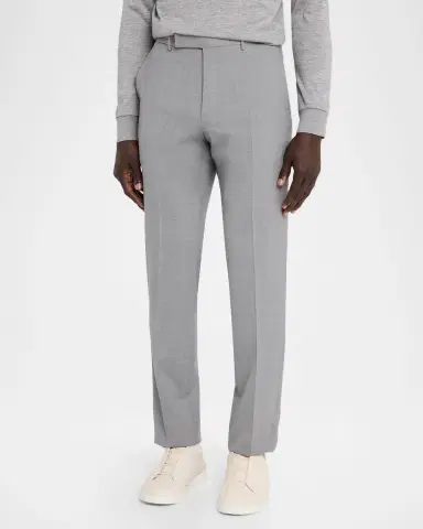 ZEGNA Wool Slim Tailored Pants | Thumbnail 3