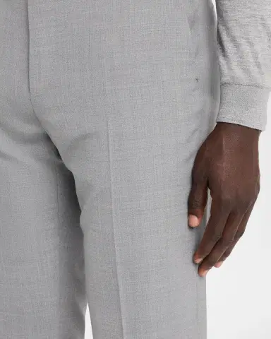 ZEGNA Wool Slim Tailored Pants | Thumbnail 4