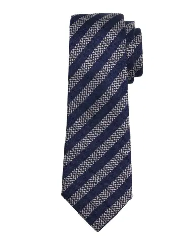 Giorgio Armani Men's Woven Diagonal Stripe Silk Tie | Thumbnail 1