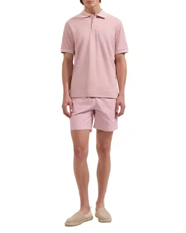 Bugatchi Men's Pima Cotton Short-Sleeve Polo Shirt | Thumbnail 1 Bugatchi Men's Pima Cotton Short-Sleeve Polo Shirt | Thumbnail 1