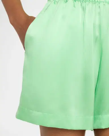 Sablyn Brynn High-Rise Pull-On Silk Shorts | Thumbnail 5 Sablyn Brynn High-Rise Pull-On Silk Shorts | Thumbnail 5