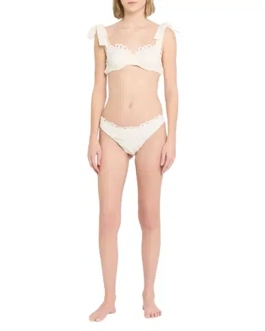 Simkhai Sofie Embroidered Tie-Strap Bikini Top | Thumbnail 1 Simkhai Sofie Embroidered Tie-Strap Bikini Top | Thumbnail 1
