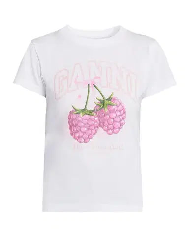 Ganni Baby-Fit Graphic Tee | Thumbnail 1