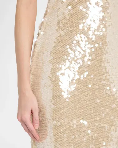 L'AGENCE Karma Sequined Maxi Dress | Thumbnail 5 L'AGENCE Karma Sequined Maxi Dress | Thumbnail 5