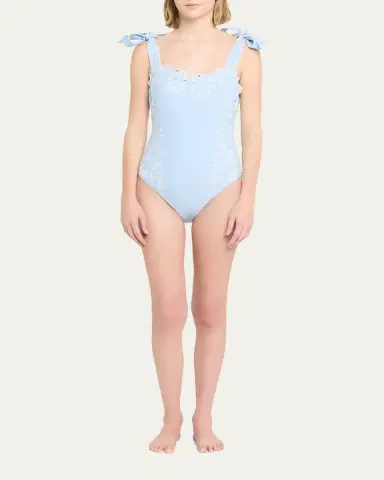 Simkhai Laurie Embroidered One-Piece Swimsuit | Thumbnail 5 Simkhai Laurie Embroidered One-Piece Swimsuit | Thumbnail 5