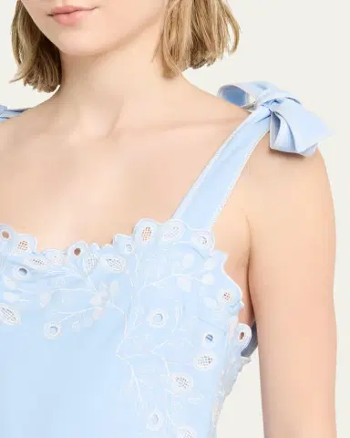 Simkhai Laurie Embroidered One-Piece Swimsuit | Thumbnail 7 Simkhai Laurie Embroidered One-Piece Swimsuit | Thumbnail 7