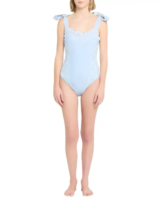 Laurie Embroidered One-Piece Swimsuit