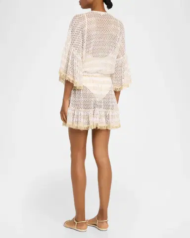 Ramy Brook Jewel Striped Knit Coverup Dress | Thumbnail 2 Ramy Brook Jewel Striped Knit Coverup Dress | Thumbnail 2