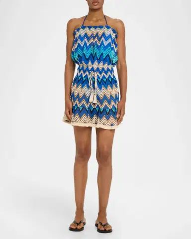Ramy Brook Rayne Chevron Strapless Sun Dress Coverup | Thumbnail 2 Ramy Brook Rayne Chevron Strapless Sun Dress Coverup | Thumbnail 2