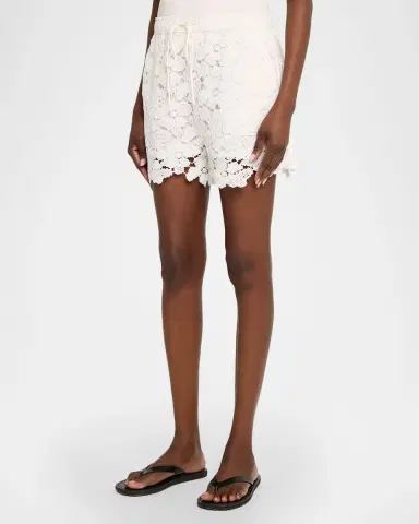 Simkhai Holly Lace Shorts | Thumbnail 4