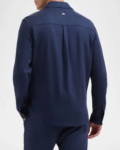 Bugatchi Men's Aerolinen Button-Front Shirt | Thumbnail 2