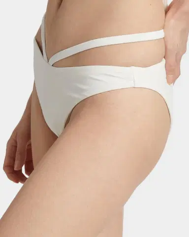 Simkhai Emmalynn Solid Strappy Bikini Bottoms | Thumbnail 5