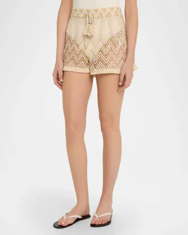 Ramy Brook Chevron Duke Coverup Shorts | Thumbnail 4 Ramy Brook Chevron Duke Coverup Shorts | Thumbnail 4