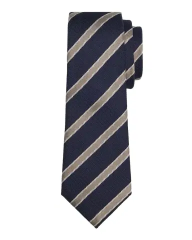 Giorgio Armani Men's Woven Stripe Silk Tie | Thumbnail 1