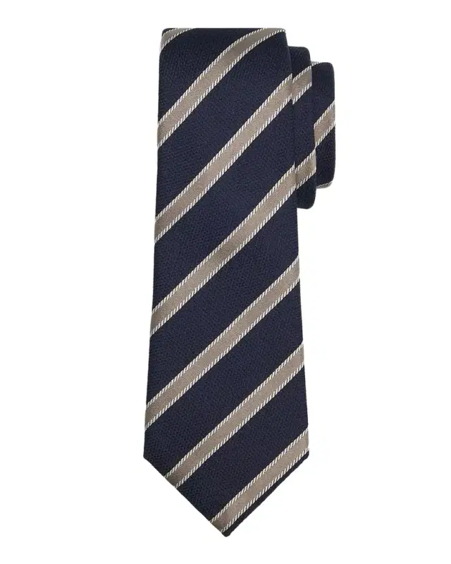 Men 's Woven Stripe Silk Tie