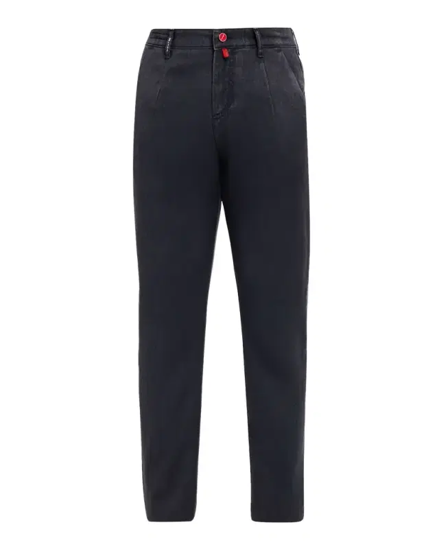 Men 's Washed Wool Darted Flat-Front Pants