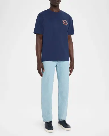 Scotch & Soda Men's Graphic Logo Cotton T-Shirt | Thumbnail 2