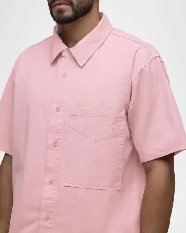 Hudson Men's Rex Cotton Short-Sleeve Shirt | Thumbnail 4