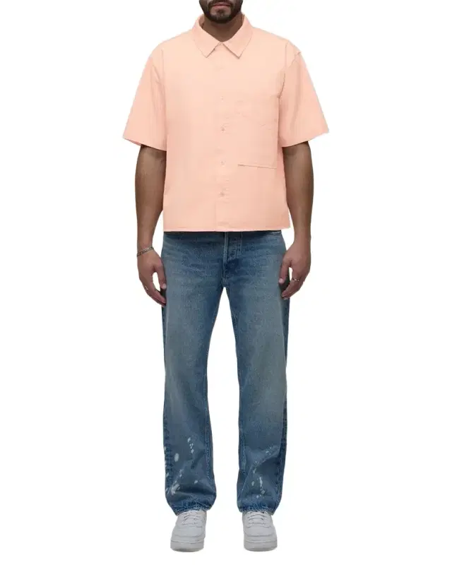 Men 's Rex Cotton Short-Sleeve Shirt