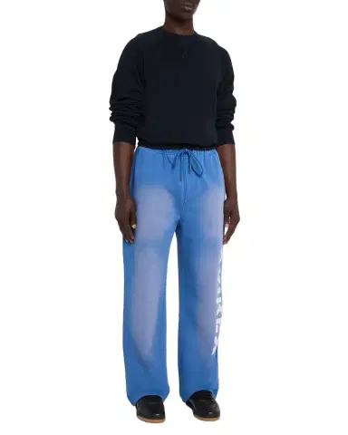 Avirex Men's Distress Icon Fleece Drawstring Pants | Thumbnail 1 Avirex Men's Distress Icon Fleece Drawstring Pants | Thumbnail 1