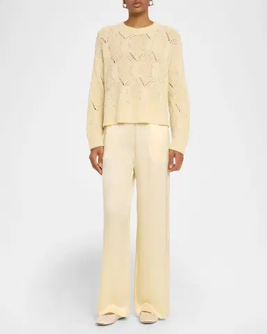 Sablyn Lexi Wide-Leg Silk Pants | Thumbnail 2 Sablyn Lexi Wide-Leg Silk Pants | Thumbnail 2