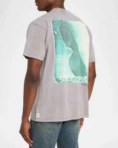 Scotch & Soda x Basquiat Boys ' Men's Artwork Relaxed Fit T-Shirt | Thumbnail 3
